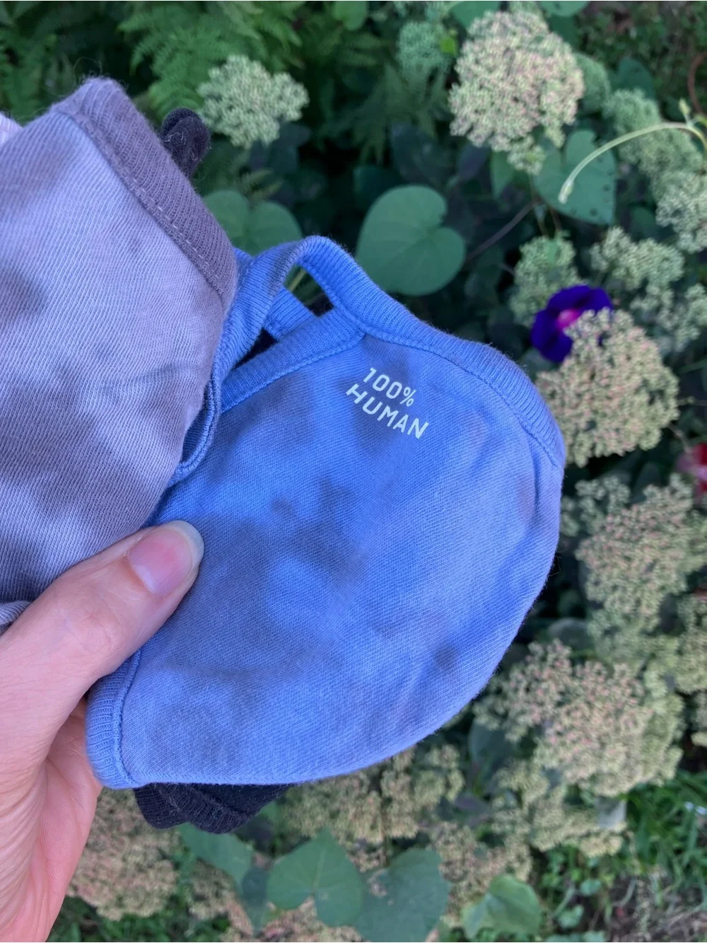 Everlane 100% Human Organic Cotton Unisex Face Masks Set of 10 Black & Tie Dye
